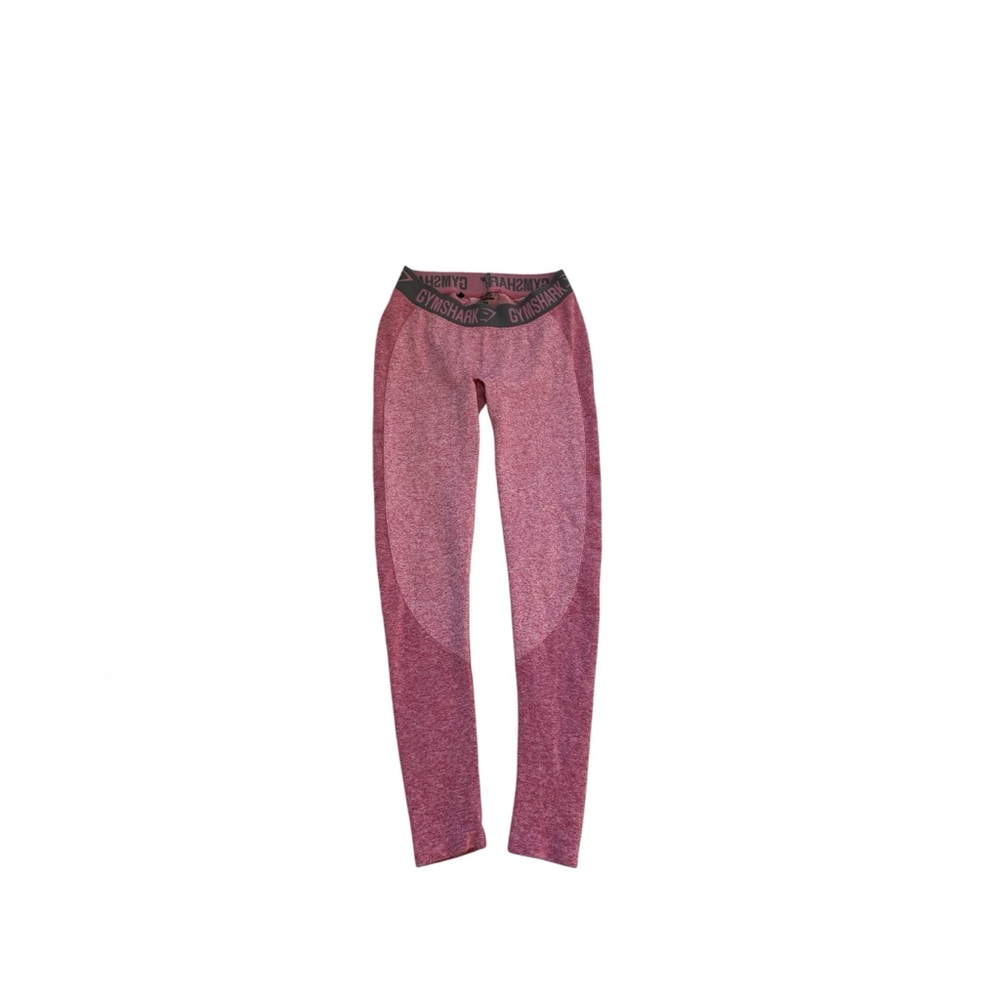 Gymshark Heathered Pink Workout Leggings